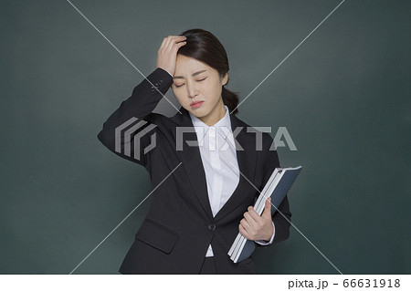 Businesswoman concept, Asian female portrait in a studio 114 Businesswoman concept, Asian female portrait in a studio 114 66631918