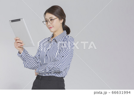 Businesswoman concept, Asian female portrait in a studio 049 Businesswoman concept, Asian female portrait in a studio 049 66631994