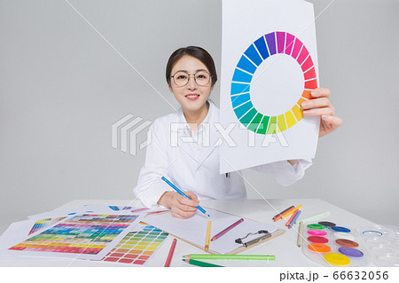 Businesswoman concept, Asian female portrait in a studio 088 Businesswoman concept, Asian female portrait in a studio 088 66632056
