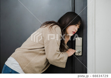 Young asian woman's Daily life concept. Enjoying daily routine 206 Young asian woman's Daily life concept. Enjoying daily routine 206 66634729