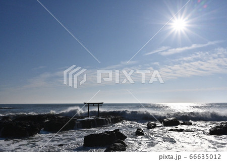 絶景パワースポット　神磯の鳥居 66635012