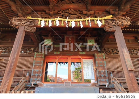 【品川区】荏原神社　拝殿 66636958