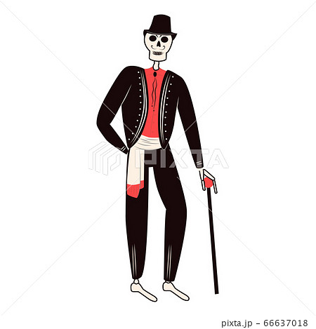 Dia de Los Muertos, traditional Mexican Halloween 66637018