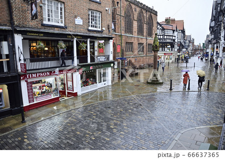 チェスター、ザ・クロス付近の街並み 66637365