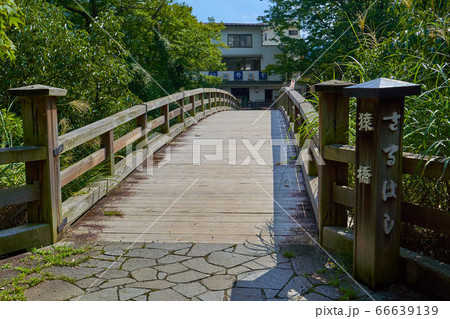新緑の甲斐の猿橋(北側) 66639139