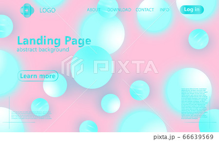 Blue, Pink Color background. Fluid pattern. 66639569