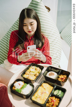 Thai food concept. Camera eat first. 66640449