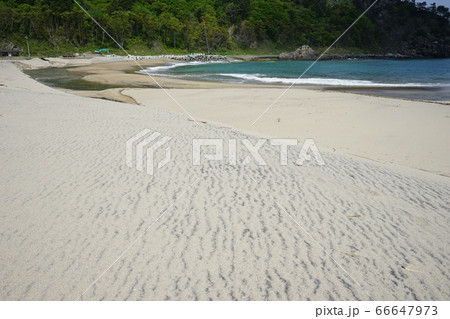 三陸海岸普代浜河口 66647973