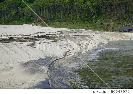 三陸海岸普代浜河口 三陸海岸普代浜河口 66647976