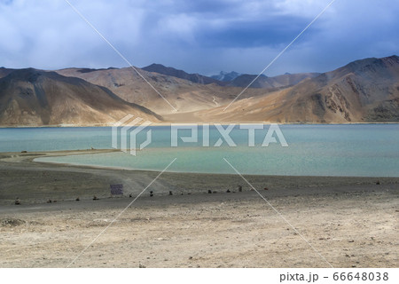 インド・ラダック地方 パンゴンツォ / Pangong Tso, Ladakh, India 66648038