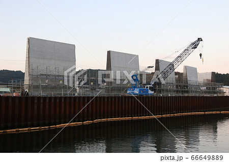 東日本大震災　田老 66649889