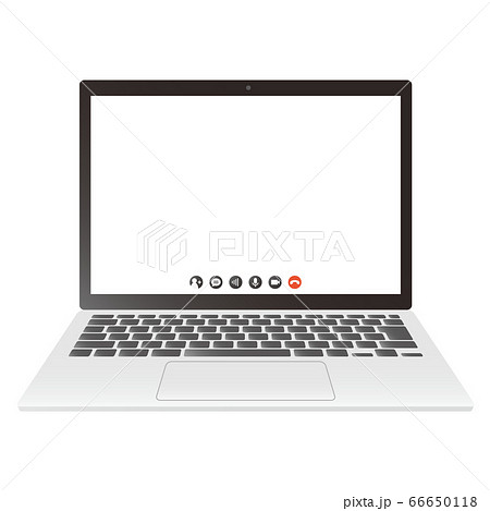 ビデオ通話の画面 66650118