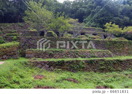 石見銀山の清水谷精錬所跡 66651831