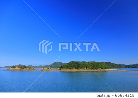 【愛媛県】海割れ時の甘崎城（海中縄張り） 66654219