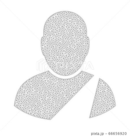 Mesh Vector Patient Icon 66656920