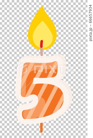 5歲生日蠟燭 5歲生日蠟燭 66657934