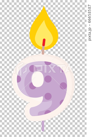 9歲生日蠟燭 9歲生日蠟燭 66658587