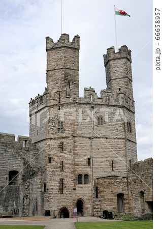 イギリス　カナーボン城 66658957