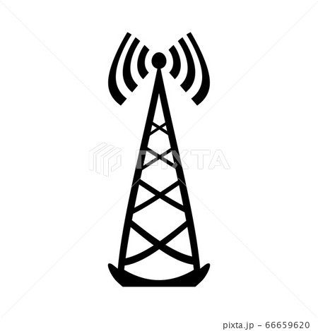 Transmitter symbol icon. Transmitter symbol icon. 66659620