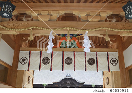 大山祇神社の「中門」（愛媛県今治市大三島町宮浦） 66659911