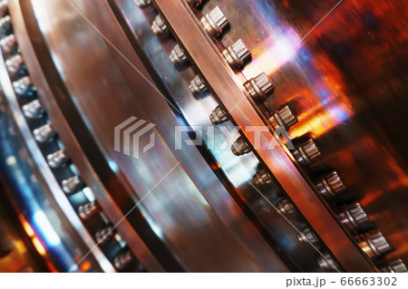 Gas turbine turbine installation in power plants Gas turbine turbine installation in power plants 66663302
