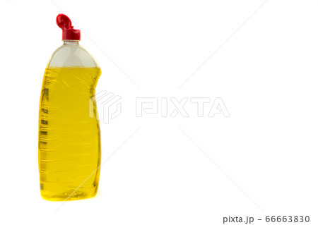 Dishwashing liquid detergent or soap in plastic bottle 66663830