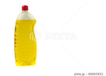 Dishwashing liquid detergent or soap in plastic bottle 66663831