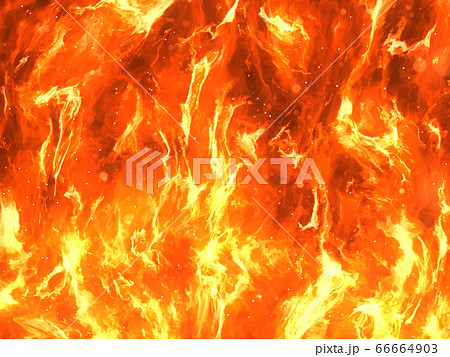 Flame Background Stock Illustration