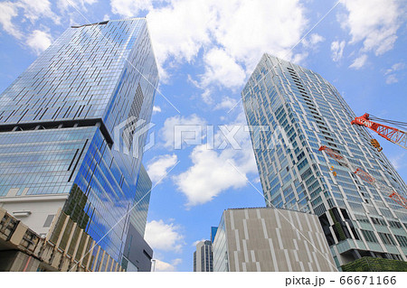 渋谷スクランブルスクエア_渋谷ストリームとクレーン 66671166