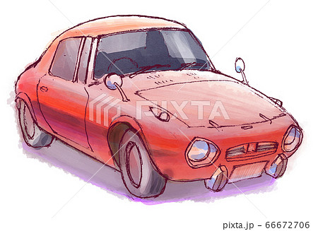 赤い自動車 66672706