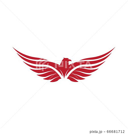 Falcon Wing Icon Template Vectorのイラスト素材 Falcon Wing Icon Template Vectorのイラスト素材