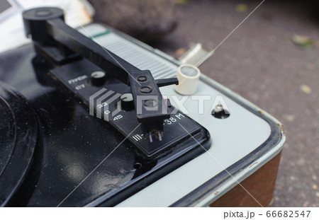 Old record player for vinyl records Old record player for vinyl records 66682547