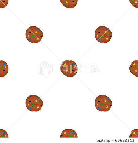 Illustration on theme big set identical biscuit, Illustration on theme big set identical biscuit, 66683313