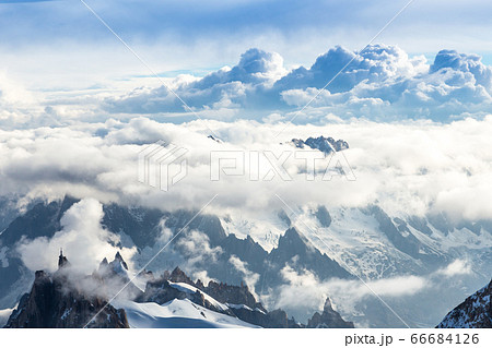 Mont Blanc, Chamonix, France. Mont Blanc, Chamonix, France. 66684126