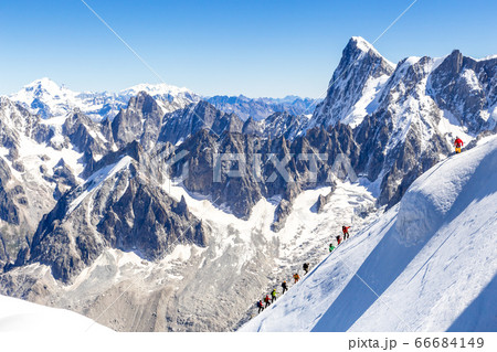 Mont Blanc, Chamonix, France. Mont Blanc, Chamonix, France. 66684149
