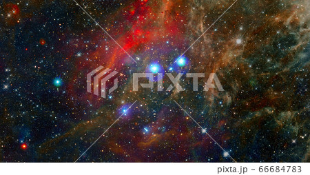 Dark space sky. Elements of this image furnished 66684783