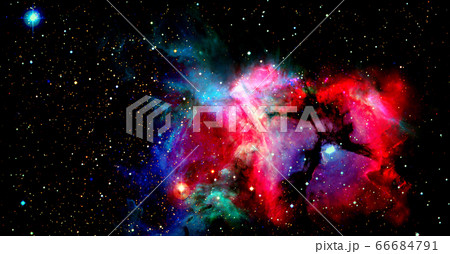 Infinite space background. Elements of this image Infinite space background. Elements of this image 66684791