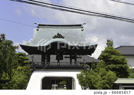 日光街道宇都宮・徳次郎間　光明寺の立派な門 66685857
