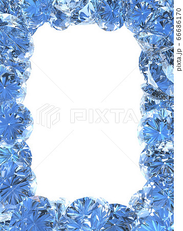 CGイラストデザイン ブリリアントカットダイヤモンドイメージのバックグラウンドフレーム CGイラストデザイン ブリリアントカットダイヤモンドイメージのバックグラウンドフレーム 66686170