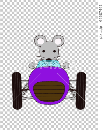 Mouse & Racing Car Purple Mouse & Racing Car Purple 66687461