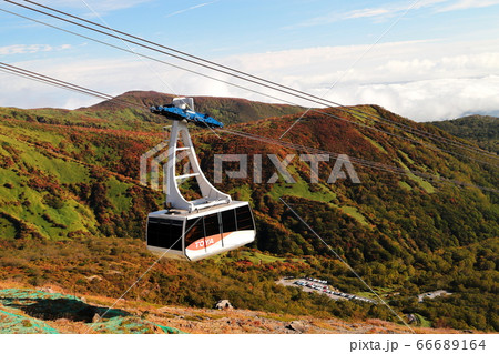 紅葉の那須岳 那須ロープウェイ 紅葉の那須岳 那須ロープウェイ 66689164