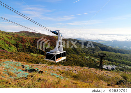 紅葉の那須岳　那須ロープウェイ 66689795