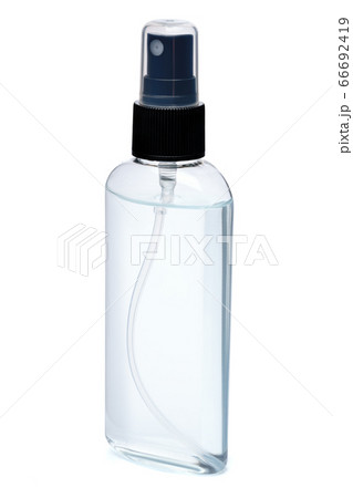 hand sanitizer spray bottle isolated on white background 66692419