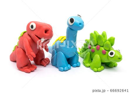 Play dough group Tyrannosaurus, Brachiosaurus, Play dough group Tyrannosaurus, Brachiosaurus, 66692641