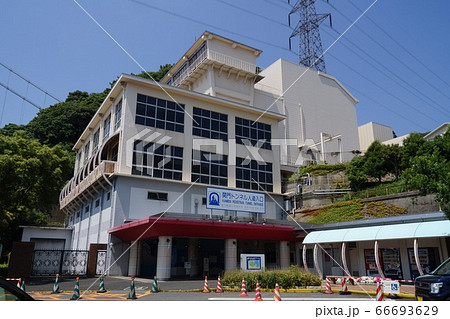 山口県 下関市の関門トンネル人道入口 山口県 下関市の関門トンネル人道入口 66693629