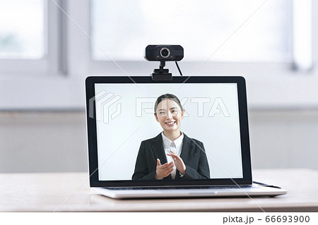 オンライン面接 ウェブ就活 イメージ オンライン面接 ウェブ就活 イメージ 66693900