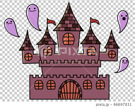 ハロウィン お化け お城 ハロウィン お化け お城 66697831