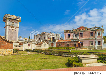 Historic Building Deyue Tower in Kinmen, taiwan 66699570