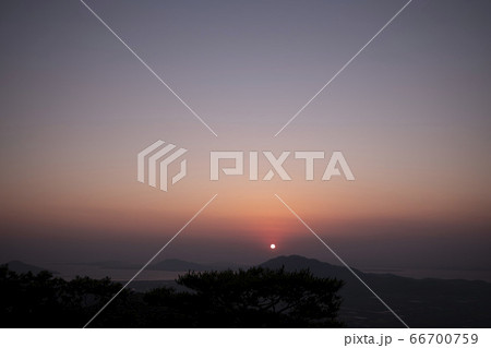 光 景色 日没 66700759