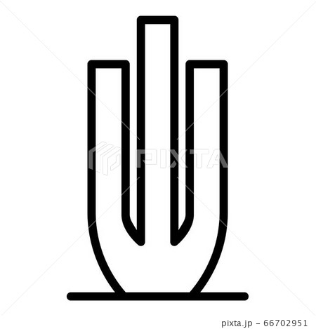 Herb celery icon, outline style Herb celery icon, outline style 66702951